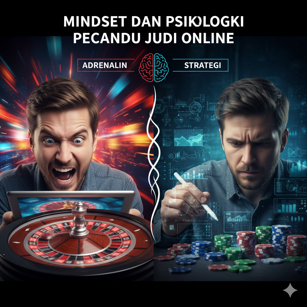 Mindset dan Psikologi di Balik Pecandu Judi Online: Antara Adrenalin dan Strategi